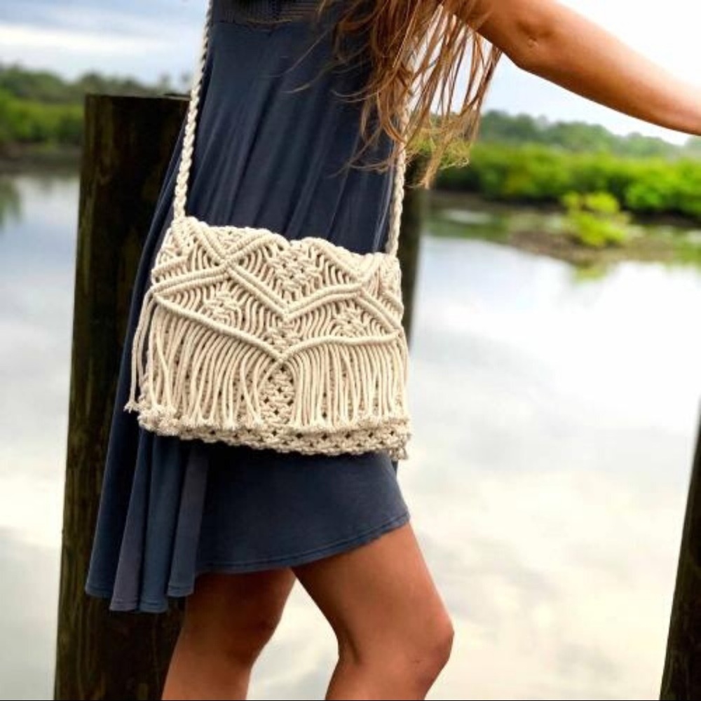 Macrame Shoulder Bag